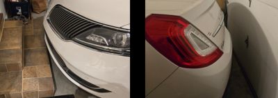Car in garage