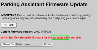 Upgrade Interface