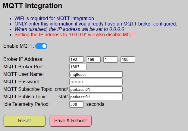 integration button