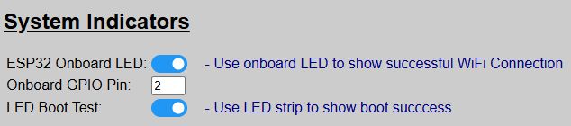 boot options