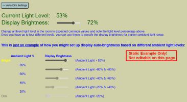 Calibration Interface