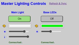 Web App Lighting Controls