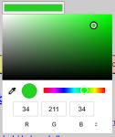 Color Picker Interface