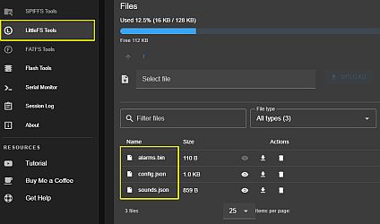 ESPConnect File View