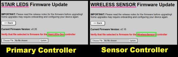 Upgrade Interface