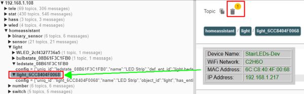 MQTT Explorer Cleanup